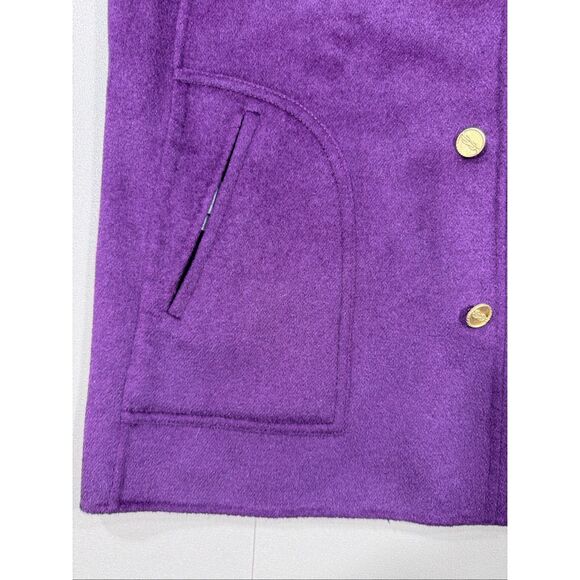 St. John Reversible Wool/Cashmete Blend Coat - Picture 9 of 14